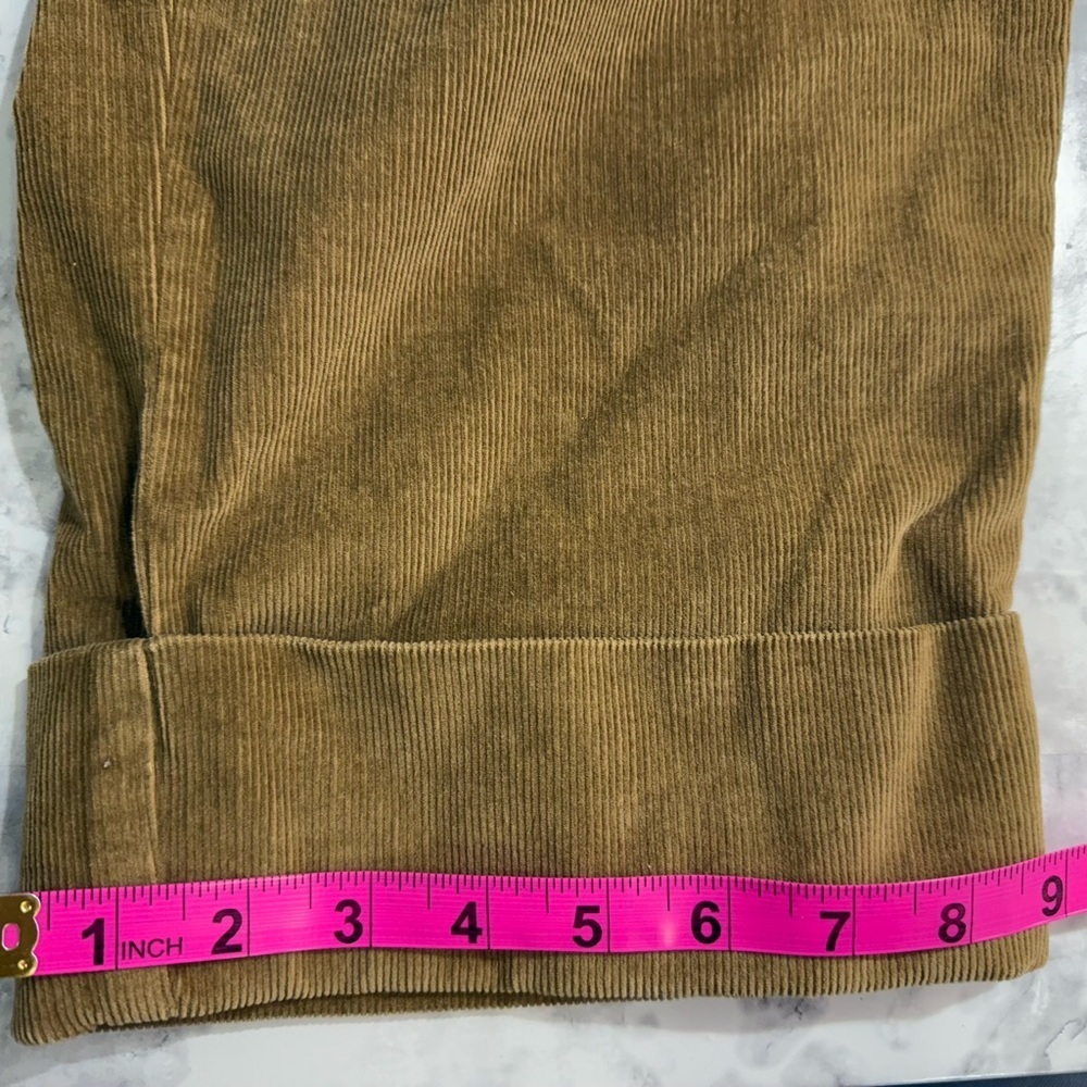 NWOT Talbots Women's Tan Corduroy Pant sz 14 - Picture 6 of 8